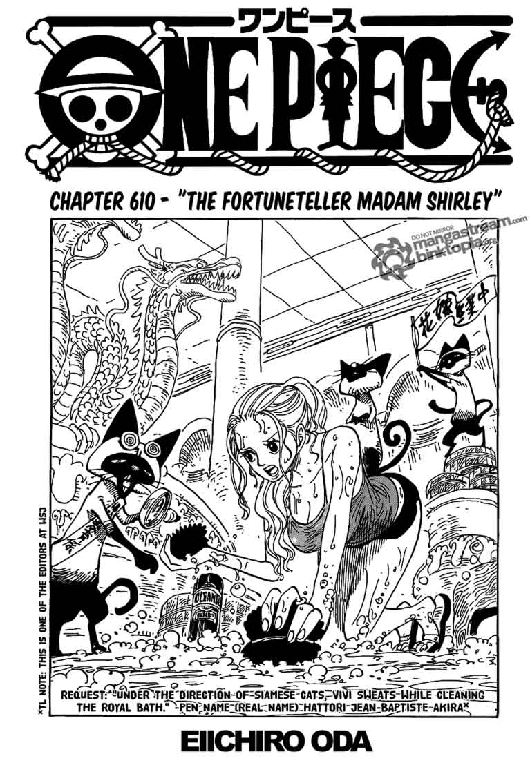 Guidice Galleries One Piece Chapter 610