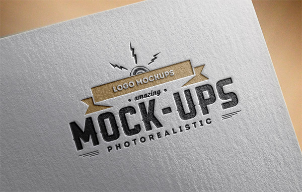 Contoh Mockup Desain Logo