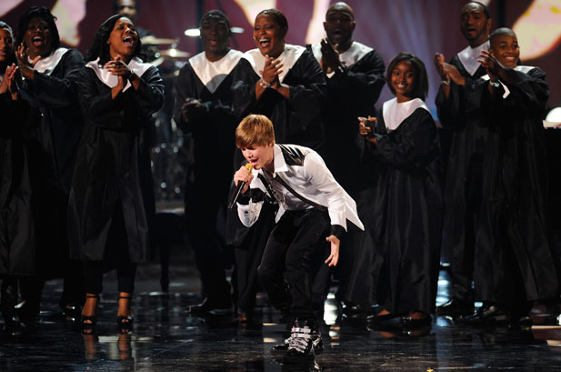 Tickets for Justin Bieber's 3D movie, "Never Say Never," are selling briskly