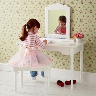 Pretty Me Bedroom Vanity Set - Bedroom Vanity Sets at Simply Vanities