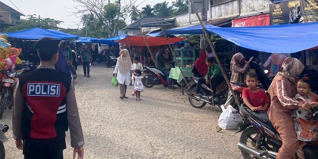 Pastika Aman Jelang Berbuka Puasa, Satsamapta Polres Aceh Timur Gelar Patroli