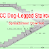 RCC Dog-Legged Staircase Spreadsheet | Free Download