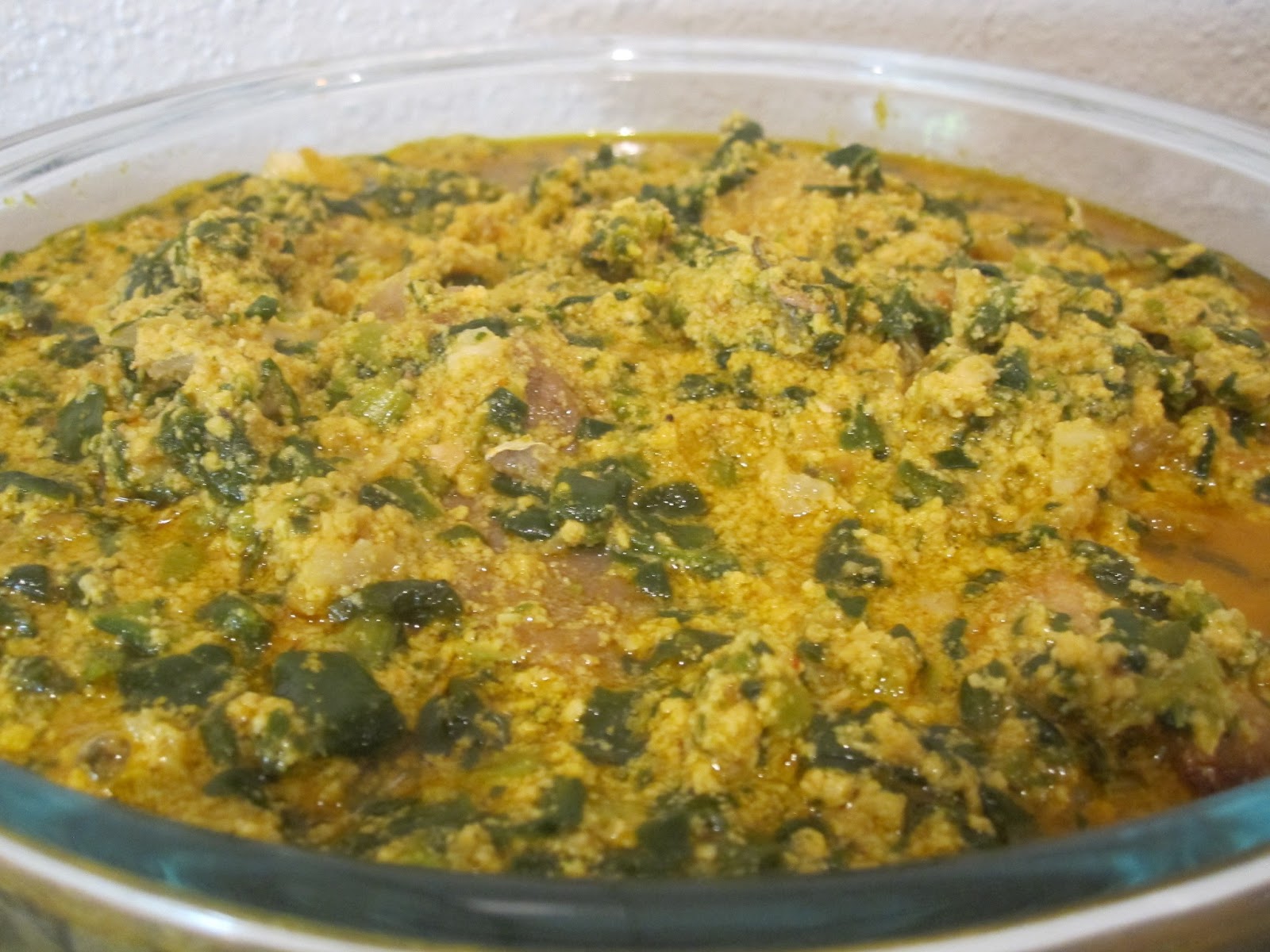 Myne Whitman Writes: How I make Egusi Soup with Spinach