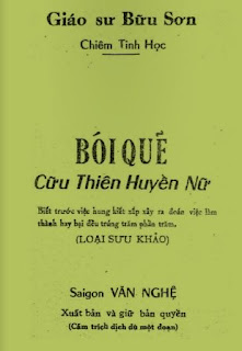 Bói quẻ Cửu thiên Huyền Nữ