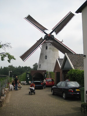 De Volharding windmill in Holland