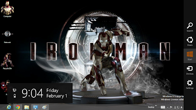 IRON MAN 3 Theme For Windows 8