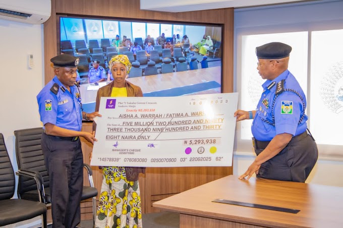 Police Insurance Scheme: IGP Commences Distribution of over 13 Billion Naira... Promises Better Welfare for Police Families