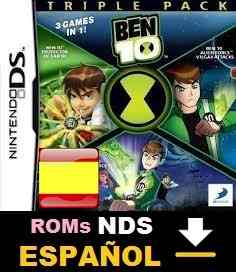 Roms de Nintendo DS Ben 10 Triple Pack (Español) ESPAÑOL descarga directa