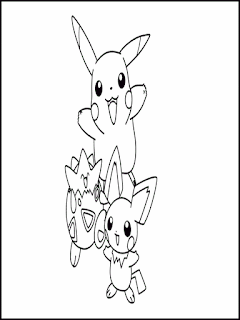 Desenhos do Pokémon para Colorir