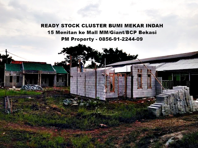 Nyari Rumah Murah Ready Stock dekat Kota Bekasi? Nih Rumah Cluster Minimalis