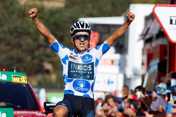 Carapaz ganó la etapa y Evenepoel sentenció la Vuelta - 20ª etapa de la Vuelta a España 2022