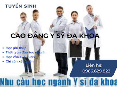 Tuyển sinh cao đẳng y sỹ đa khoa tại Xuân Lộc