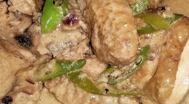 How to Make Adobo sa Gata or Stewed Chicken in Vinegar and Coconut Cream