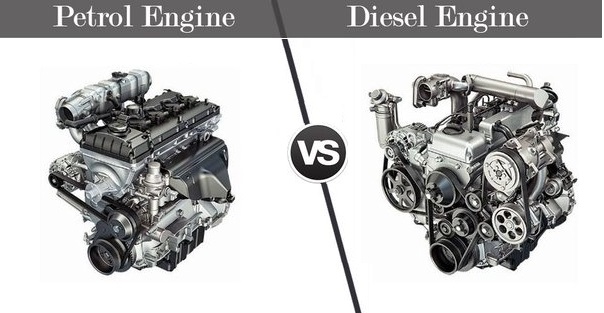 Difference between the petrol engine and diesel engine