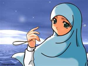  Kumpulan  Gambar  Kartun  Akhwat Wanita Muslimah  Cantik 
