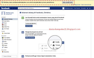 Cara membuat facebook