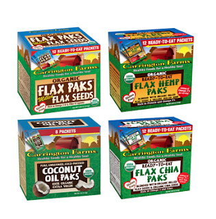 Carrington Farms' Flax Seeds for #backtoschool