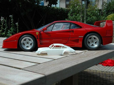 Mini Ferrari Model