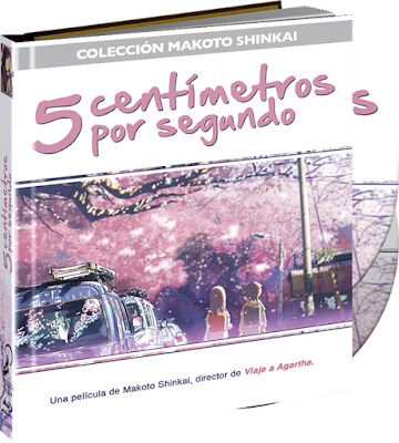 "5 Centímetros por Segundo" digibook de Makoto Shinkai