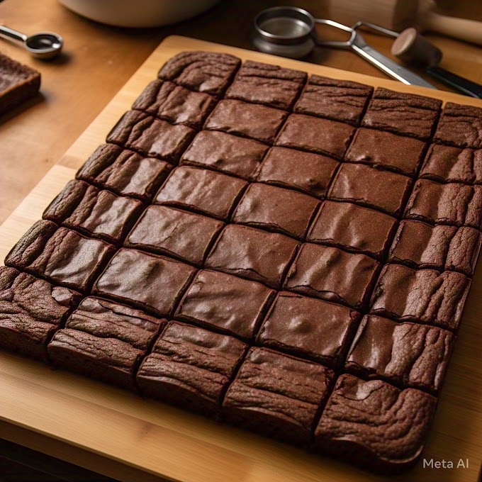 Cara Simple Membuat Brownies Panggang 