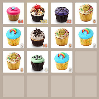 2048 cupcakes