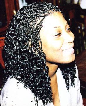 Micro Braids Hairstyles Pictures Black Women