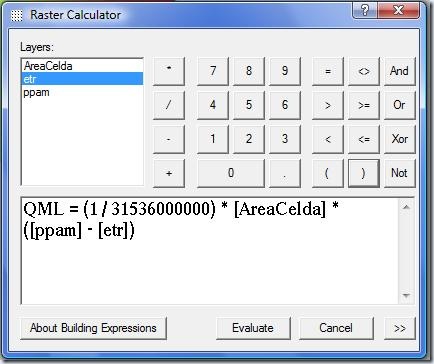 F3. ecuacion para calcular cuadal