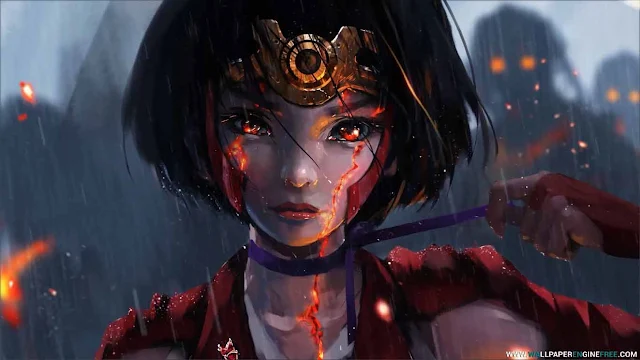 Koutetsujou no Kabaneri - Mumei (1080P) Wallpaper Engine