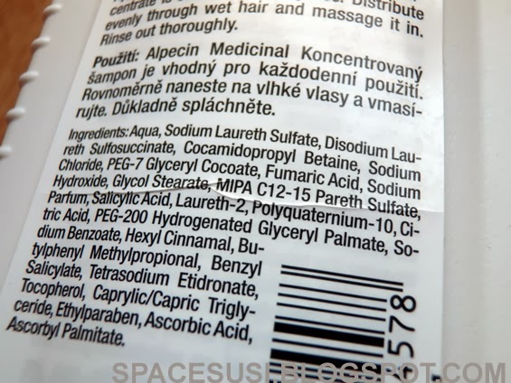 šampon, recenze, Alpecin