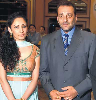 Manyata and Sanjay Dutt