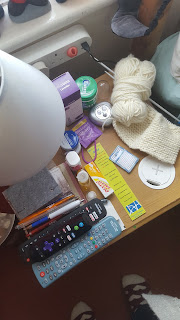 My bedside table