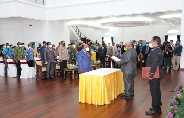 Yoel Luiz Mulait Gantikan Jimmy Mabel Menjabat Wakil Ketua Majelis Rakyat Papua.lelemuku.com.jpg