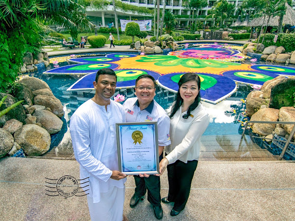 Penang's Golden Sand Resorts Created Malaysia's Largest Floating "Kolam" in the Pool