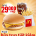 Một số ưu đãi khách hàng nhận được khi đến với McDonald Phú Lâm