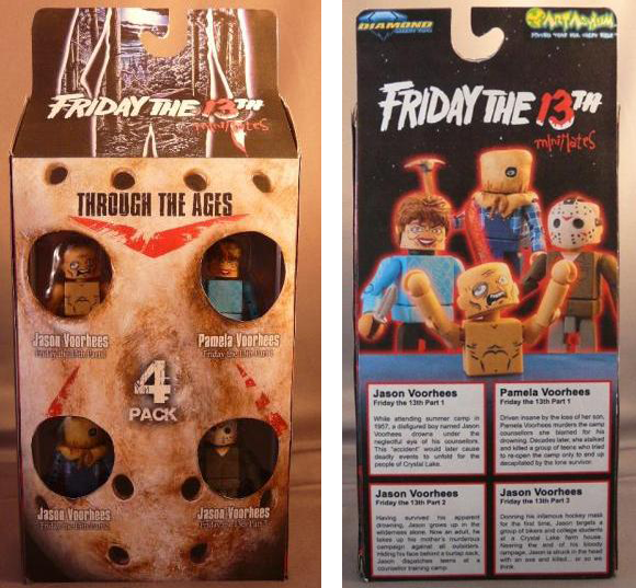 'Friday The 13th Through The Ages' Custom Minimates Box Set