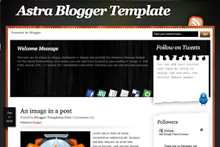 asrta template for blogger