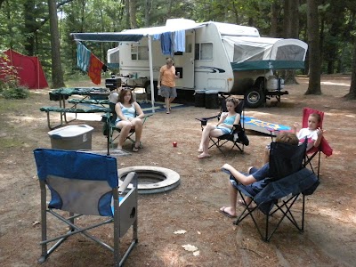 Our RV Camping trip to Montague, Michigan: Part II - Blue Lake, Silversides & Grand Valley