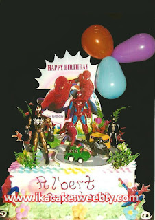 Kue Ulang Tahun Spiderman