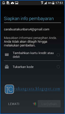 Buat Gmail Baru Untuk BBM