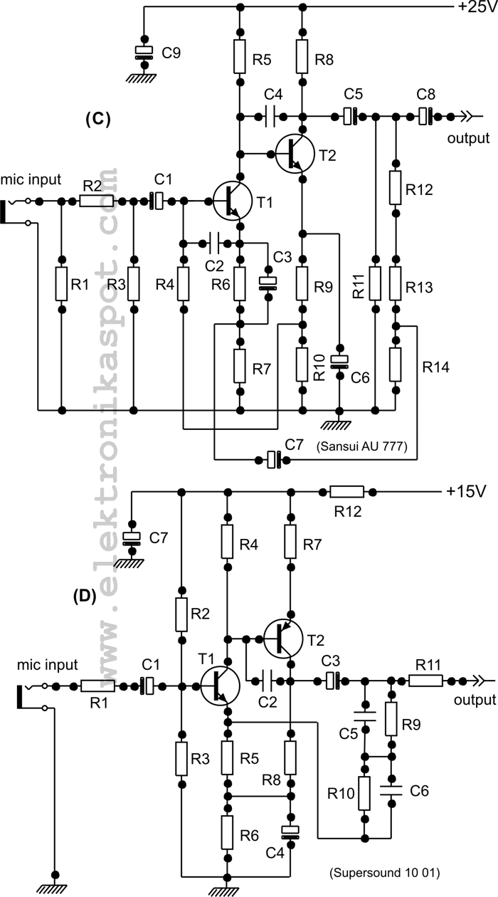 Konsep 25+ Rangkaian Pre Amp 1 Transistor