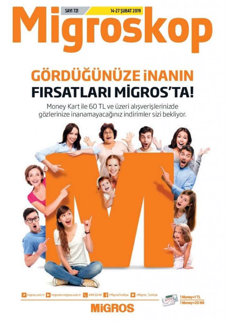 Migros 14 Şubat - 28 Şubat 2019 Aktüel