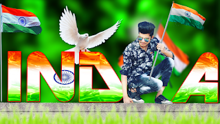 15 august photo editing hindi 2019, Independence day images picsart 2019