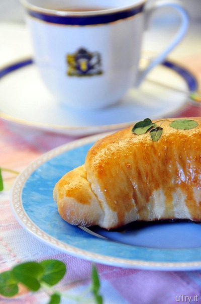 Prosciutto and Smoke Gouda Crescent
