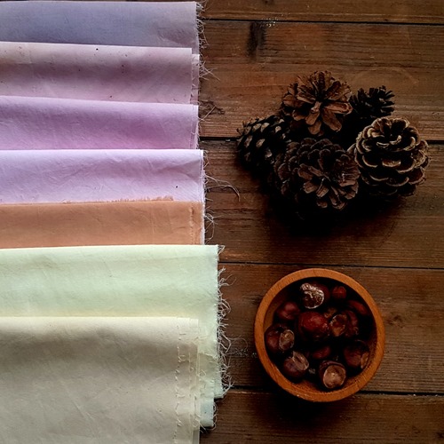 wood dyed fabric