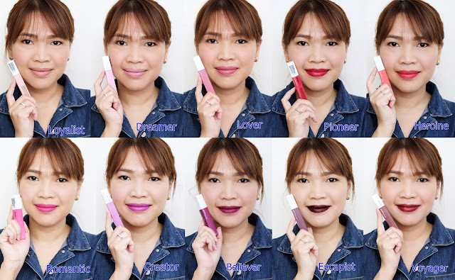 a photo of Maybelline Super Stay Matte Ink Review by AskMeWhats Nikki Tiu