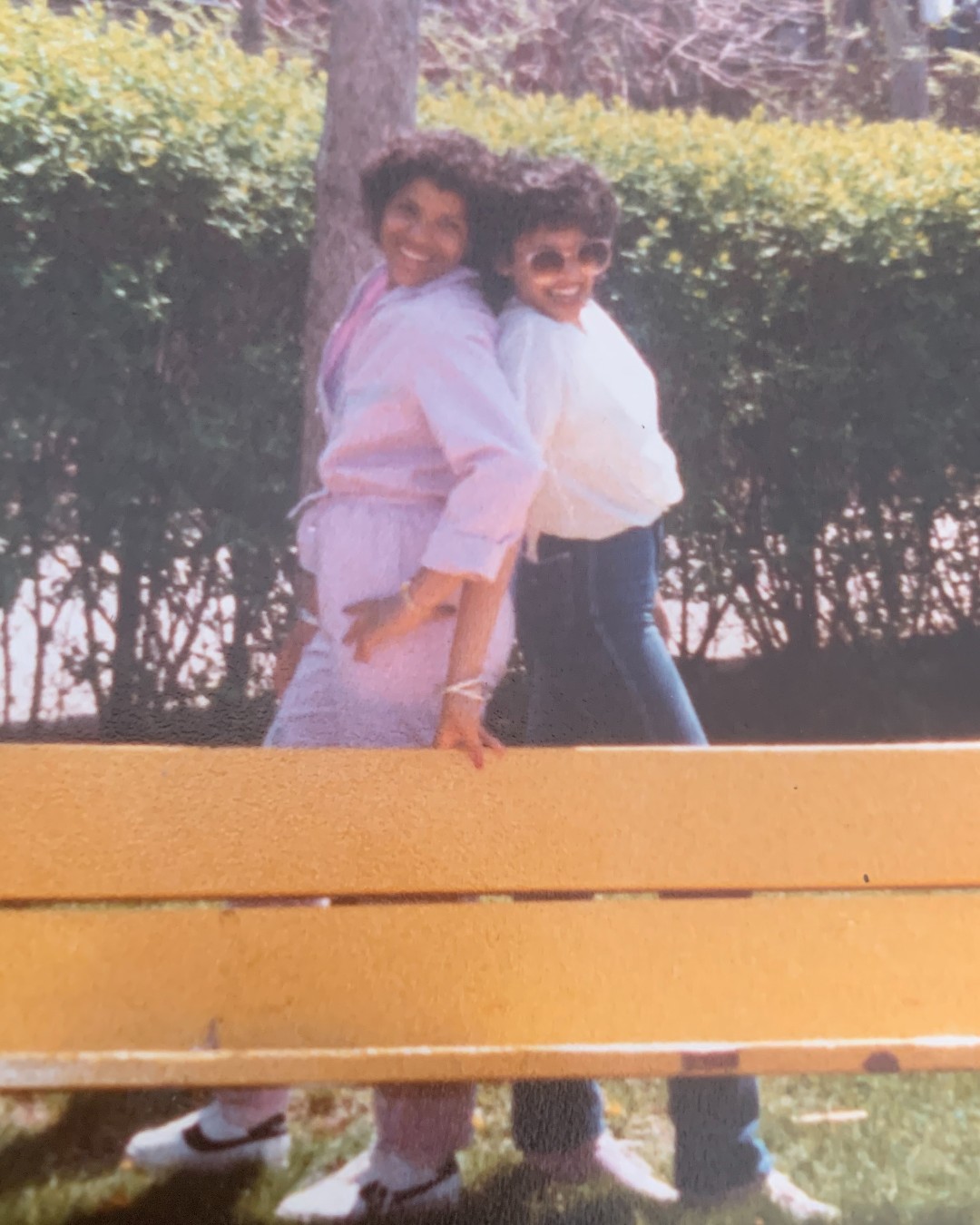 Kamala Harris and "best friend, Wanda Kagan"
