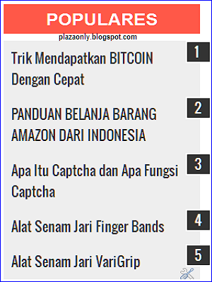 Cara Mengubah Tampilan Popular Post Blog Menjadi Berwarna