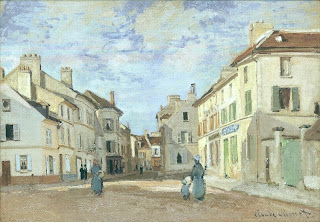 An Old Street of Chaussee, Argenteuil, 1872