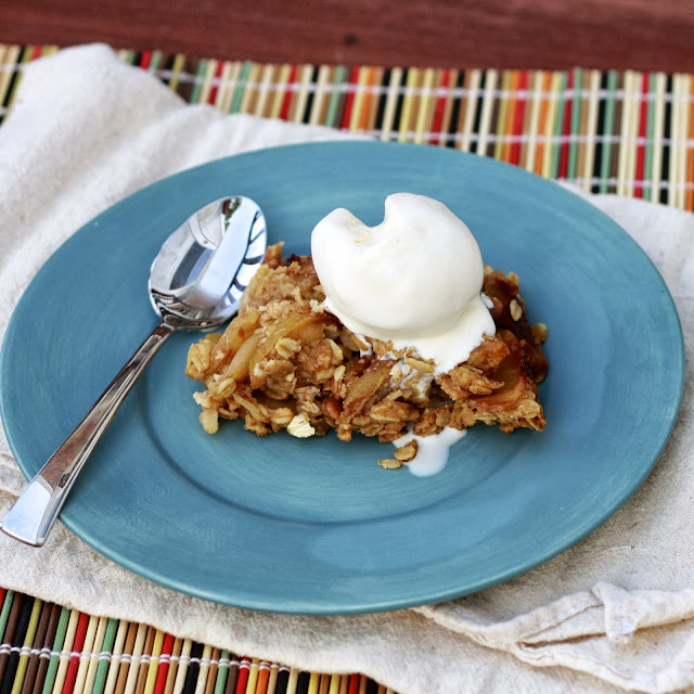 apple oat crisp