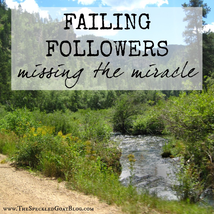 focusing on the wrong things leads us to miss the miracle mark gospel devotion